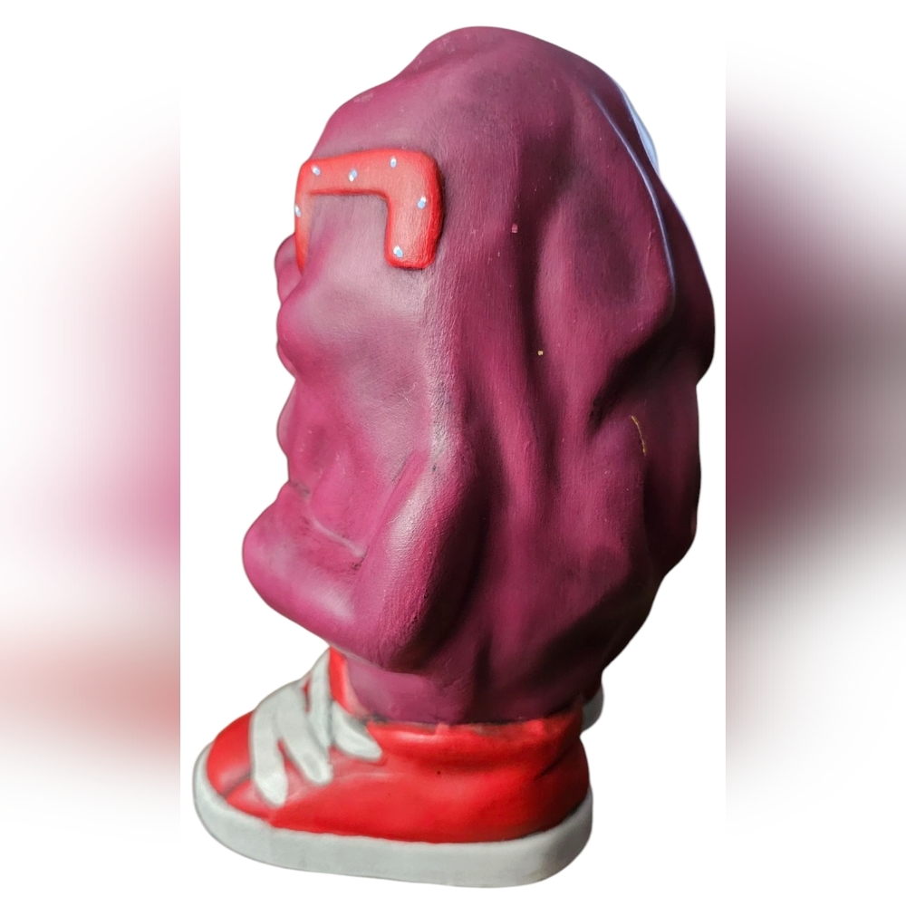 Vintage - California Raisin 7" Ceramic 1980's  Figurine Cartoon Collectible - Picture 3 of 7
